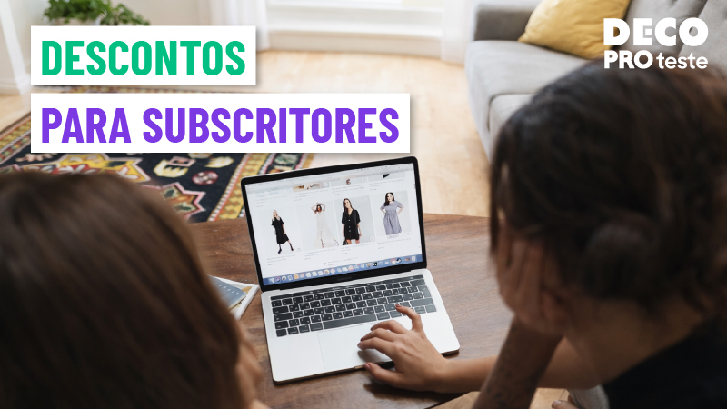 Descontos para subscritores